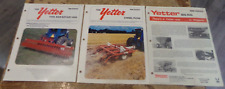 3-lot 70's-80's yetter equipment brochures in nice shape used picture