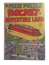 Pixie Puzzle Rocket to Adventureland 1952 Avon one-shot Rare FR/GD Raw Vintage picture