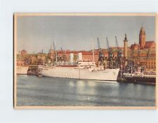 Postcard m.s. Gripsholm Swedish American Line picture