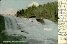 Postcard: Hiram, Me., Hiram Falls Saco River B. Junc Lad hoped topee y picture