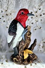 Vintage John James Audubon 1986 Red-Headed Woodpecker Figurine 5.5