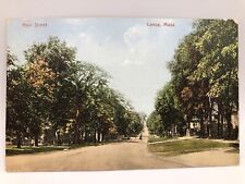 Postcard Main Street Lenox Massachusetts Posted 1910 picture