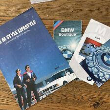 1989 BMW M STYLE ACCESSORIES E34 5 SERIES NEW ZEALAND BROCHURE RARE picture
