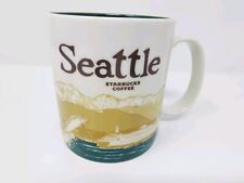 Starbucks 2011 Seattle Global Icon Collector Series Coffee Mug 16 Fl Oz Cup picture