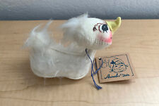 Vintage 1972 Annalee Dolls Mobilitee White Duck Duckling w/Painted Face & Tags picture