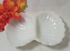 Avon Milk Glass Shell Candy/ Nut Dish picture