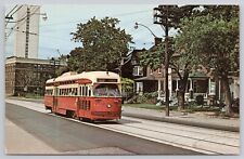 Toronto Ontario Canada, Transit Commission A-13 Class PCC Car, Vintage Postcard picture