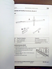 Original 2005  Porsche Boxster Technical Manual SUPPLEMENT. 50+ Pages picture