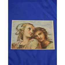 Raphael Two Girls Postcard Vatican picture