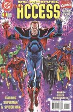DC MARVEL ALL ACCESS #1, 2 (1996) -  Crossover Mini Series Lot - Combined Ship picture