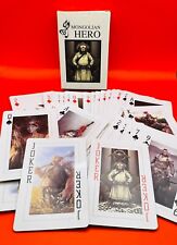 Mongolian HERO Warrior Playing Cards BRAND NEW RARE picture