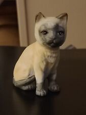 ✅Vintage Siamese Cat Bell Figurine Collectible 4