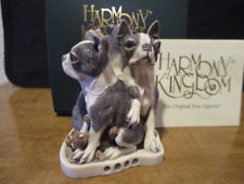 Harmony Kingdom No Bones About It Boston Terrier UKMade Box Figurine LE 200 RARE picture