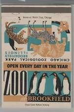 Matchbook Cover - Penguin - the Brookfield Zoo Brookfield, IL picture