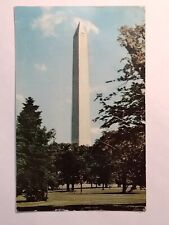 Washington Monument Posted 1957  Postcard picture