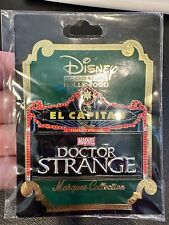 Disney DSSH DSF  El Capitan Marvel Doctor Strange Marquee Pin LE500 on card picture