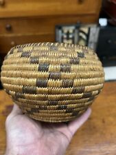 Western Apache Or Pima Tight Weave Basket Stunning 7.5” wide x 4.5” High AAFA picture