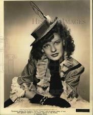 1946 Press Photo Ann Thomas stars as 