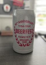 Ramstein Officer’s Club Beer Fest 1954-1964 10th Anniversary Mug Air Force Army picture