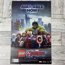 Lego Avengers Print Ad Wall Art Marvel Promo Xbox Nintendo PS3 Wii PC Ephemera picture