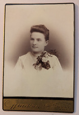Frances Herrington Ancestry Genealogy Photo Vintage mid 1800s Kansas Antique picture