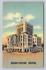 Albuquerque NM-New Mexico, Franciscan Hotel Vintage Souvenir Postcard picture