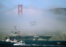 US NAVY USN aircraft carrier USS Carl Vinson (CVN 70) 8X12 PHOTOGRAPH AC1 picture