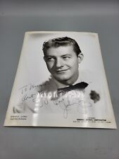 Johnny Long Autograph To Maurice Best Of Luck 3.5