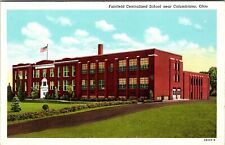 Columbiana OH-Ohio, Fairfield Centralized School, Vintage Postcard picture