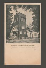 [59450] OLD UNDIVIDED BACK POSTCARD ROCKPORT CONGREGATIONAL CHURCH, MASS. picture