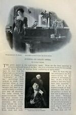 1902 Grand Opera Emma Calve Emma Eames Suzanne Adams Nellie Melba illustrated picture