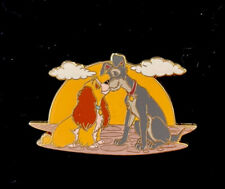 Rare Disney Pin 2007 Sunset Series - Lady and The Tramp LE 250 NOC picture