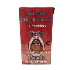 24 pack 1 1/4 Toke Token Flavored Cigarette Rolling Papers Watermelon picture