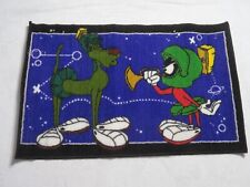 Vintage 1996 Marvin The Martian Looney Tunes Rug 22x35 Inches Pre Owned 90s Rare picture