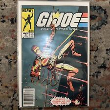 G.I. Joe #21 Marvel Comics 1984 Silent Issue 1st Storm Shadow MCU Newsstand picture