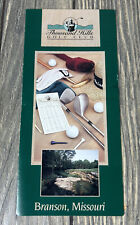Vintage Thousand Hills Golf Club Branson Missouri Brochure Pamphlet picture