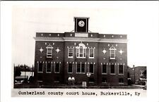 Real Photo Postcard Cumberland County Court House in Burkesville, Kentucky picture