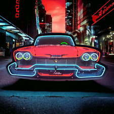 1958 Plymouth Fury Neon Sign / Christine Movie Car Signs / Classic Cars Garage picture