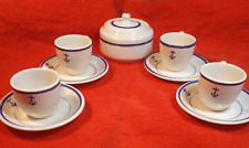U.S. NAVY Shenango Demitasse cup and saucer set of 4 picture