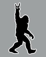 Bigfoot Peace Sign Die Cut Glossy Fridge Magnet picture