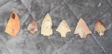 Authentic Prehistoric Native American Indian Artifacts - 6 Floridian Points picture