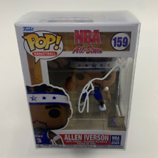 Allen Iverson Signed Funko Pop 152 Philadelphia 76ers w/ COA & Case picture