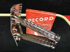NM German Vintage Open Comb Safety Razor - Unbranded with Beautiful Hex Handle picture