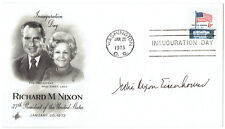 JULIE NIXON EISENHOWER (1948 - ) hand signed autographed 1973 Nixon Inauguration picture