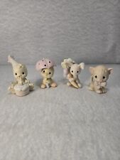Vintage Enesco Precious Moments Animal Figurines Lot Of 4 Various Years 82 92 96 picture