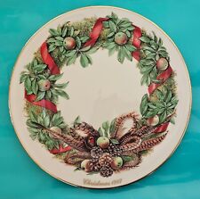 Lenox 1988 Colonial Christmas Wreath Plate Delaware (8th colony). No Box picture