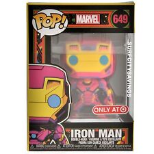 Funko Pop Marvel Black Light Iron Man Target Exclusive #649 Fast  picture
