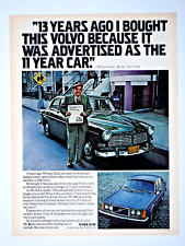 William Stiles 1979 Volvo Vintage Drove It Like I Hated It Original Print Ad picture