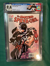 AMAZING SPIDER-GIRL #27 Kissing Spider-Man Custom Label CGC 9.4 WP 2009 Rare NM picture