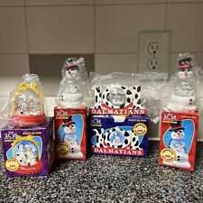 McDONALD'S 1996 DISNEY SNOW DOMES 101 DALMATIONS SET OF 4 NEW IN BOX picture